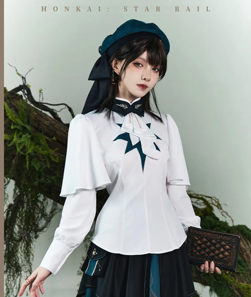 476-[Copy][Official Merch] HSR March 7th Impression Clothing Beret