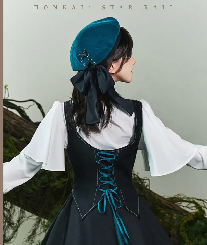 475-[Copy][Official Merch] HSR March 7th Impression Clothing Beret