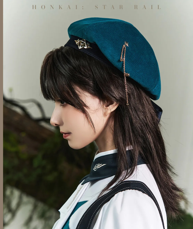 472-[Copy][Official Merch] HSR March 7th Impression Clothing Beret