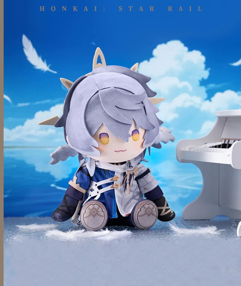 393-[Copy][Official Merch] Honkai: Star Rail Boothill Sitting Plush Doll