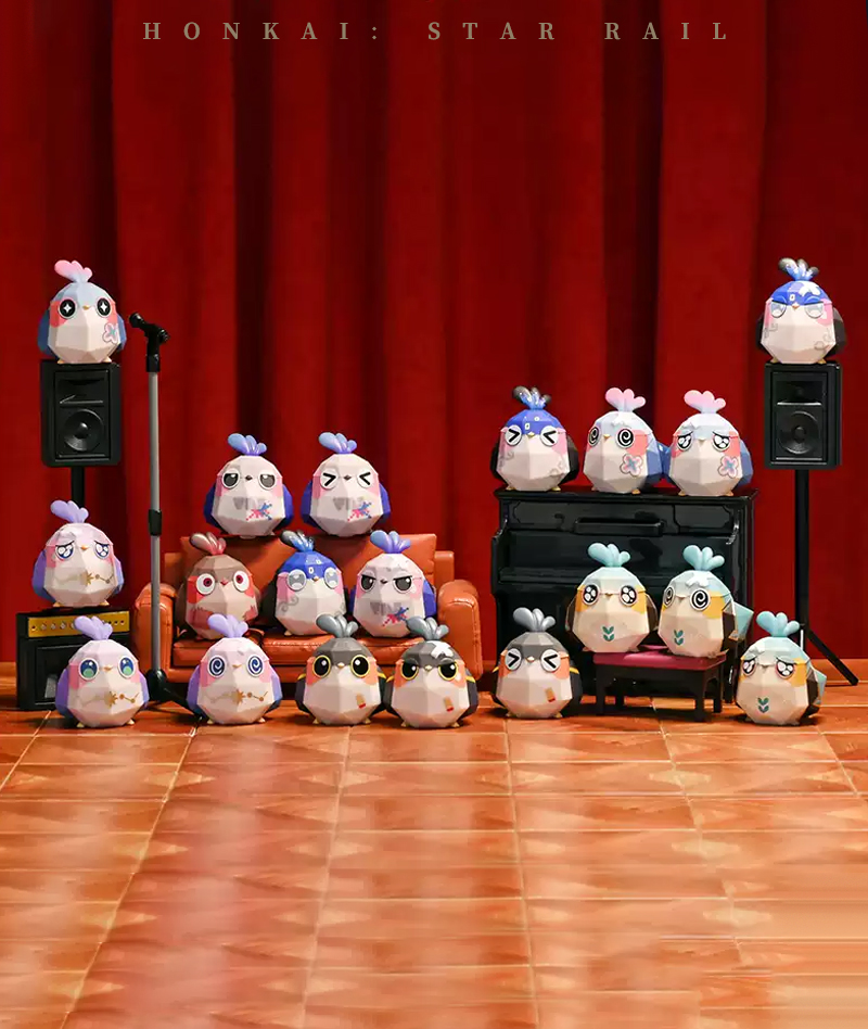 [Official Merch] HSR Origami Bird Clash Blind Bag Toy