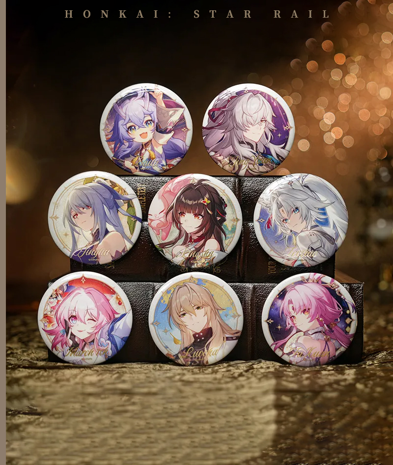 407-[Copy][Official Merch] Honkai: Star Rail Chibi Stand Adventures on the Astral Express