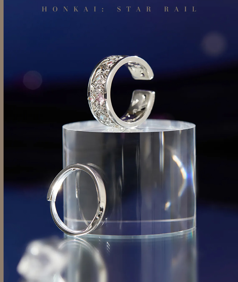 [Copy][Official Merch] Honkai: Star Rail Cyrene Impression Ring Set