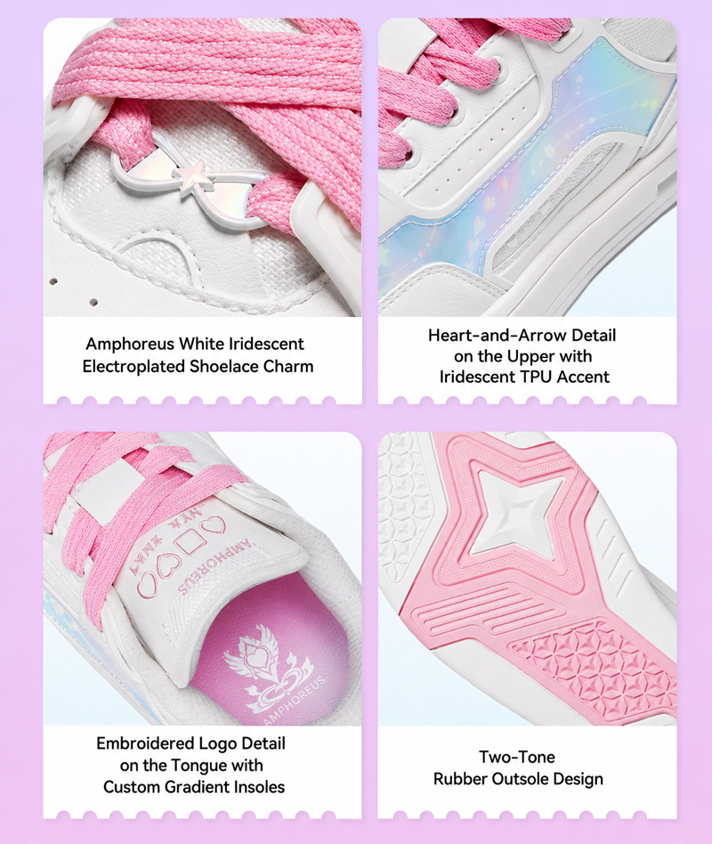 [Official Merch] ANTA × Honkai: Star Rail | Cyrene Collab Aojie Skate Sneakers