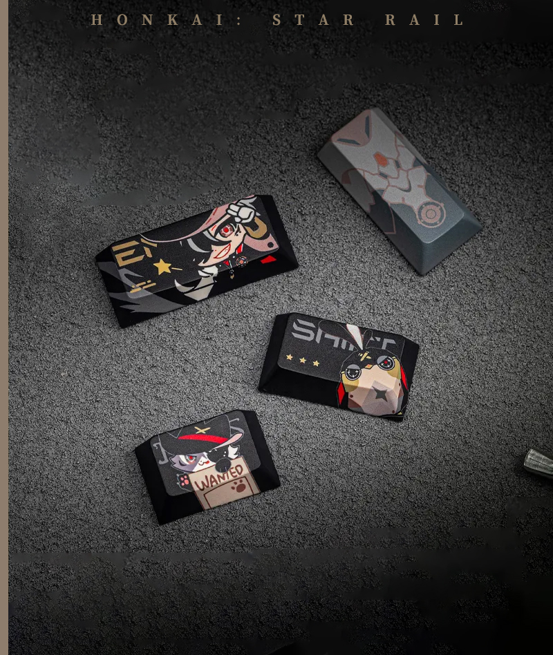 [Official Merch]  Honkai: Star Rail Boothill Mechanical Keyboard