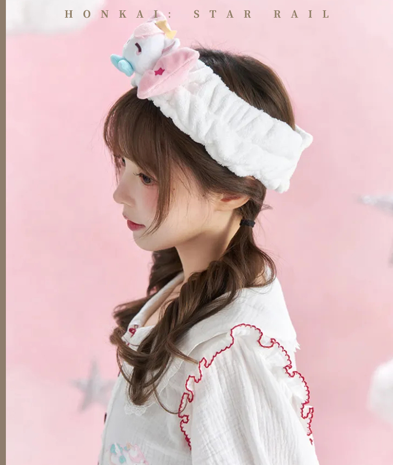 [Official Merch] Honkai Star Rail Hyacine Impression Plush Headband