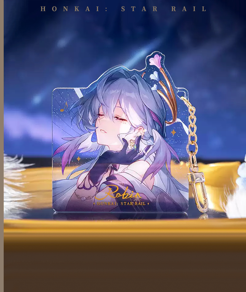 [Official Merch] Honkai: Star Rail Echoes of the Stars Robin Keychain