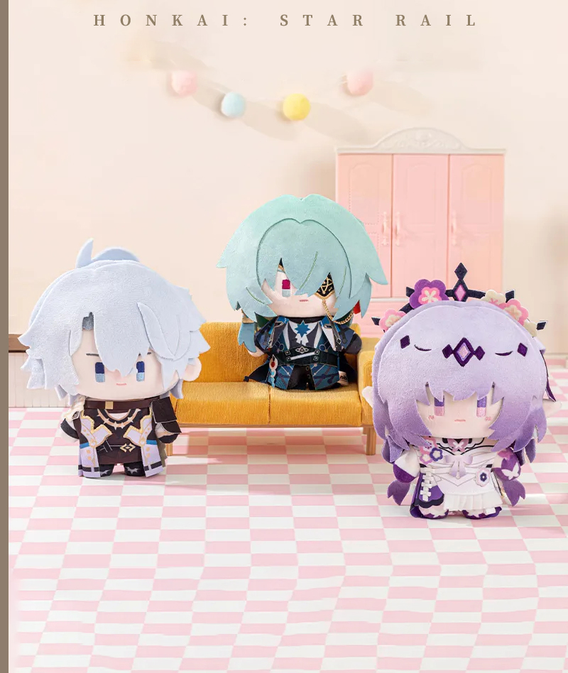[Official Merch] HSR Chibi Plushie Doll Character