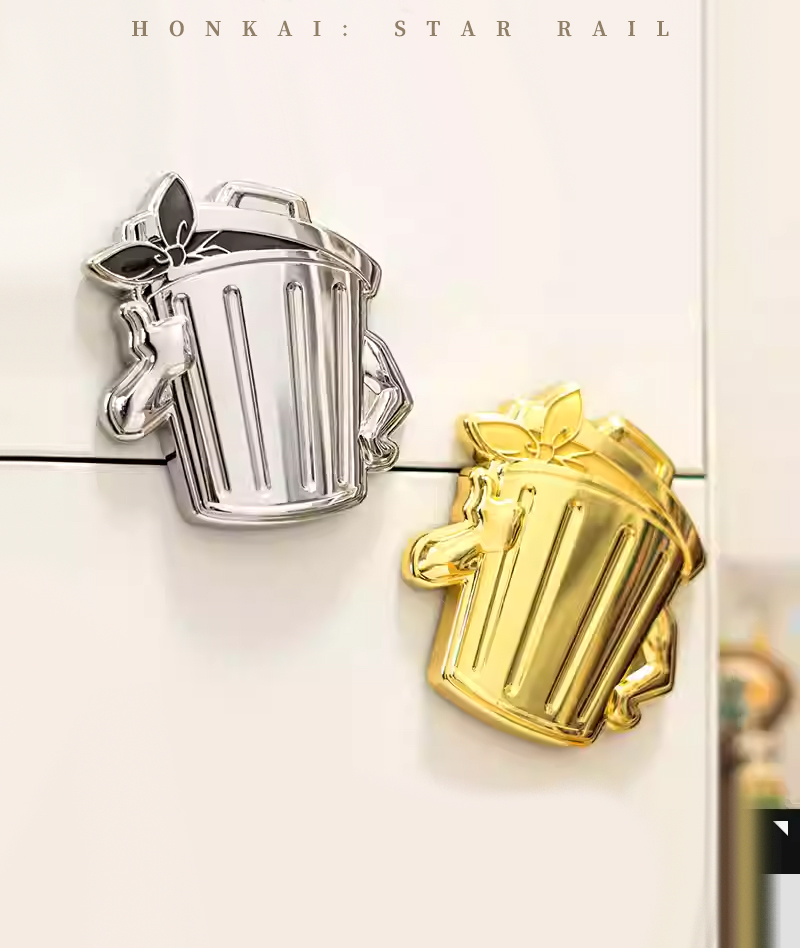 [Official Merch] HSR Lordly Trashcan Fridge Magnet