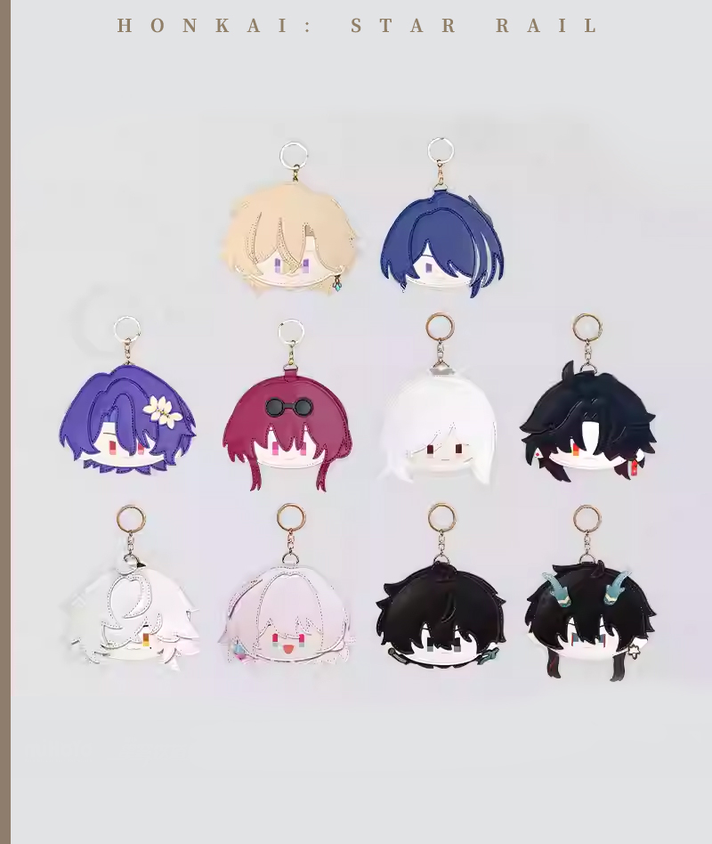 [Official Merch] HSR Chibi Character PU Card Holder