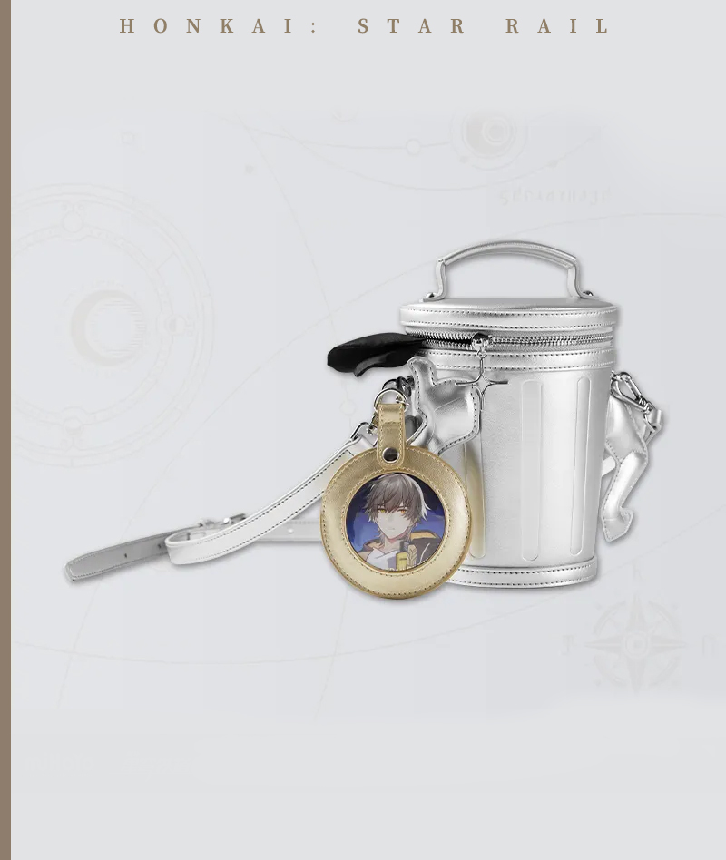 [Official Merch] HSR Lordly Trashcan Badge Holder