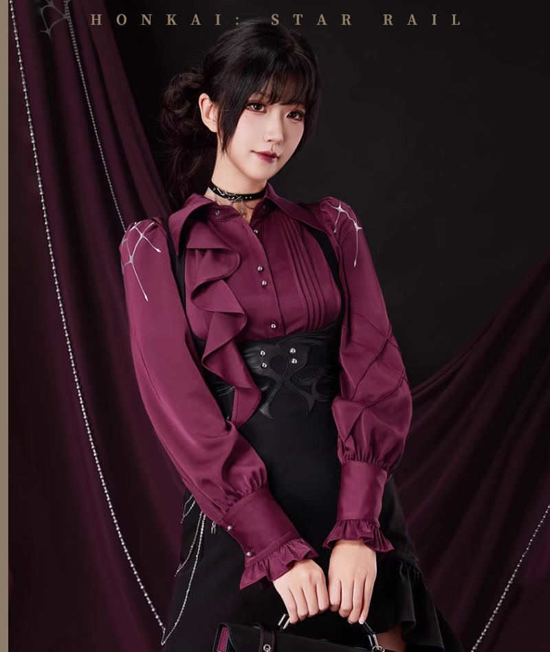 [Official Merch] HSR Kafka Impression Shirt