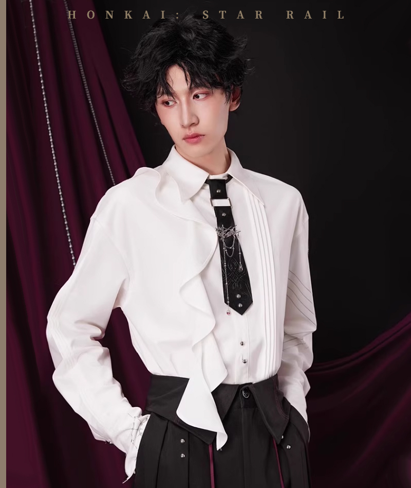 [Official Merch] HSR Kafka Impression Loose Fit Shirt