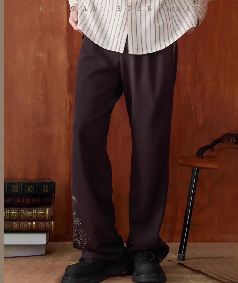 [Official Merch] HSR Aventurine Impression Pants