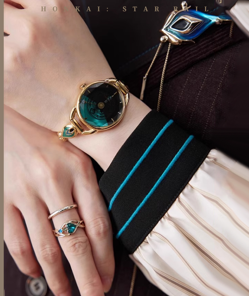 [Official Merch] HSR Aventurine Impression Ring Set