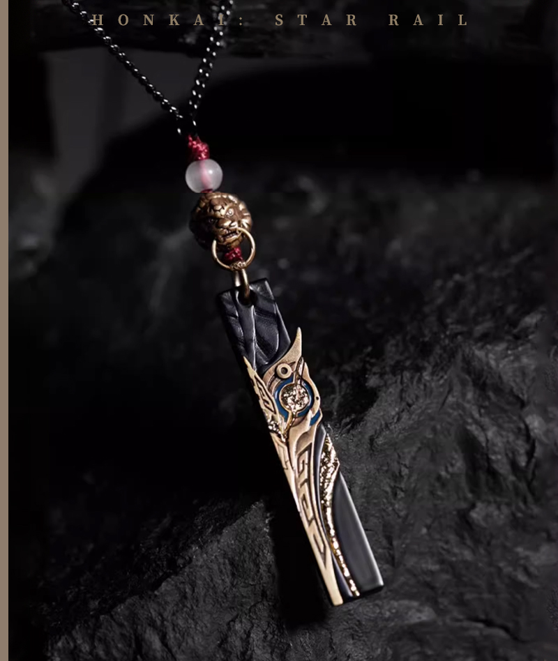 [Official Merch] HSR Jing Yuan Impression Necklace & Bracelet