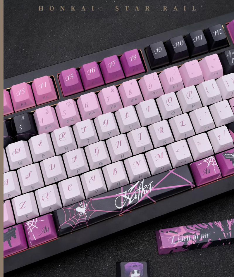 Honkai: Star Rail Kafka Keycap Set for Mechanical Keyboards