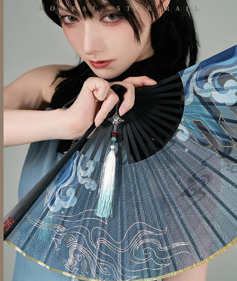 [Official Merch] Honkai Star Rail Feixiao Impression Folding fan