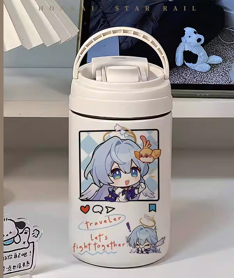 Honkai: Star Rail Robin Aventurine Thermos Water Bottles