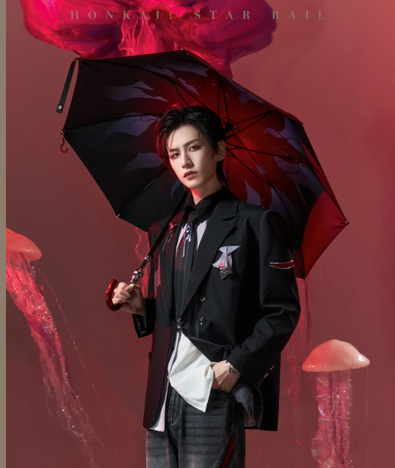 [Official Merch] HSR Evernight Impression Long-Handle Umbrella