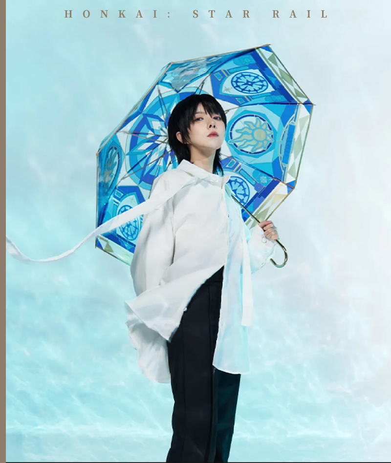 [Official Merch] HSR As I've Written Phainon Long-Handle Umbrella