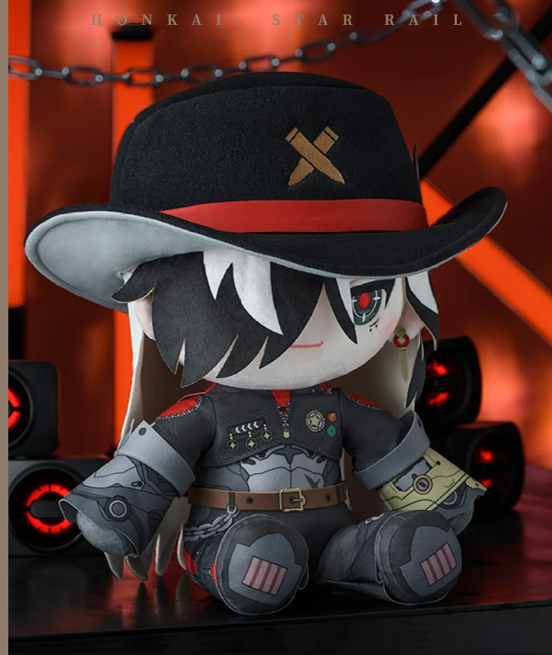 [Official Merch] Honkai: Star Rail Boothill Sitting Plush Doll