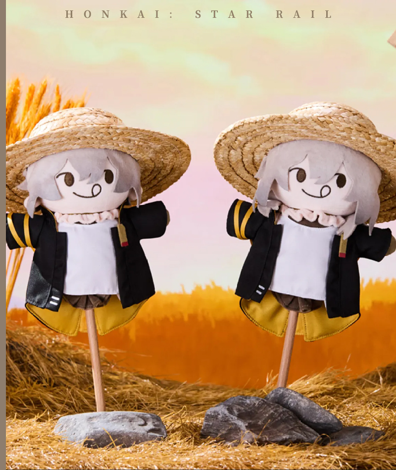 [Official Merch] HSR Trailblazer Scarecrow Plush Massage Stick