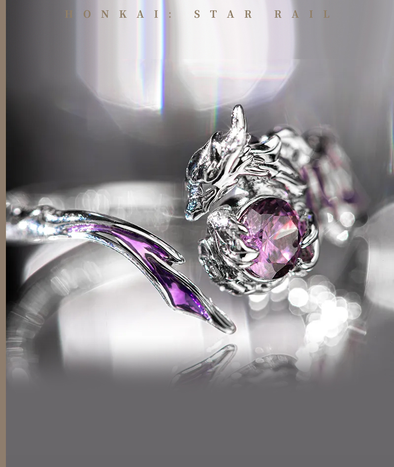 [Official Merch] Honkai Star Rail Castorice Impression Ring Death Titan Pollux