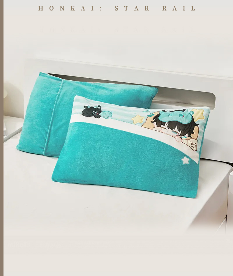 [Official Merch] Honkai: Star Rail Pillowcase - Boys Dormitory Series