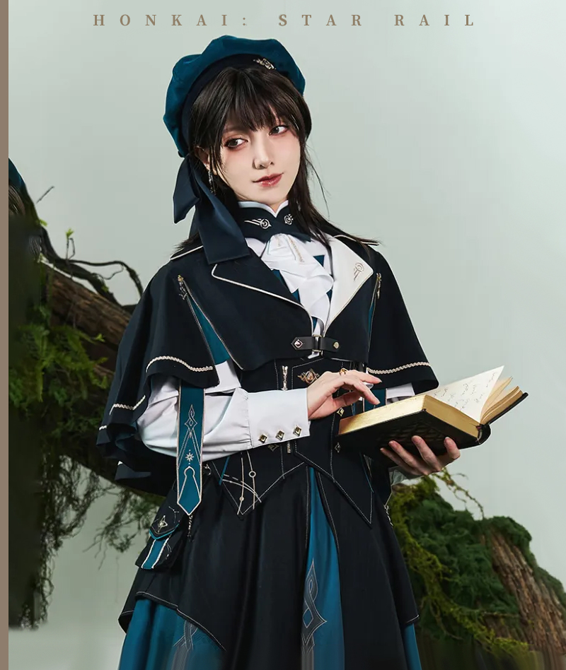 477-[Copy][Official Merch] HSR March 7th Impression Clothing Beret