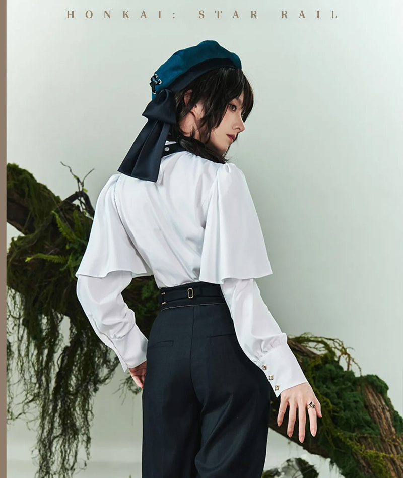 476-[Copy][Official Merch] HSR March 7th Impression Clothing Beret