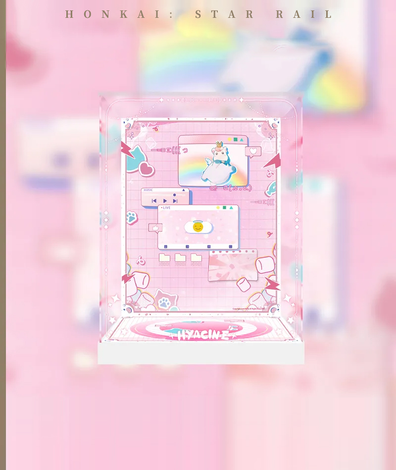 460-[Copy][Official Merch] Honkai: Star Rail Whirlwind Plush Charm
