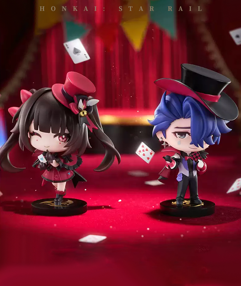 [Official Merch] HSR Nameless Medal Mini Chibi Figures