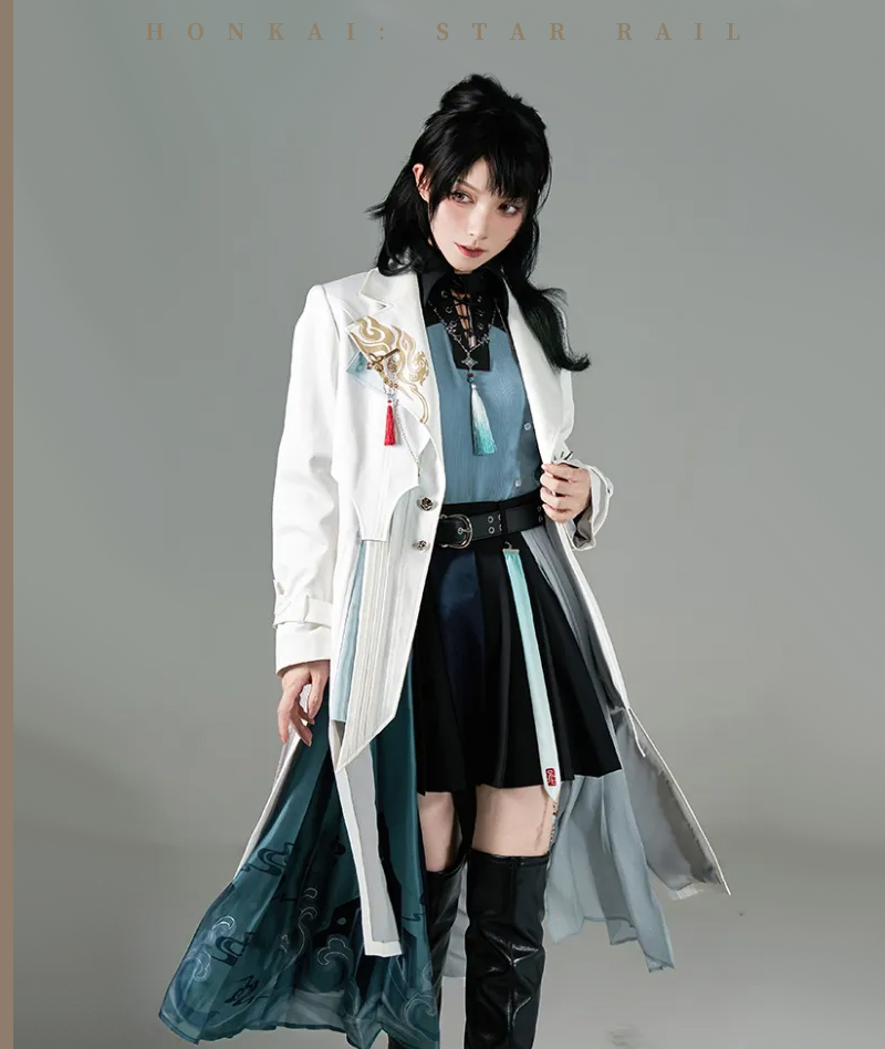 377-[Copy][Official Merch] Honkai Star Rail Feixiao Impression Folding fan