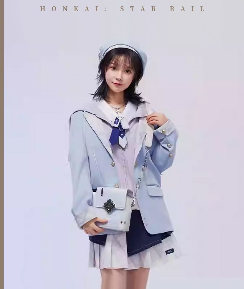 295-[Copy][Official Merch] HSR March 7th Impression Clothing Beret