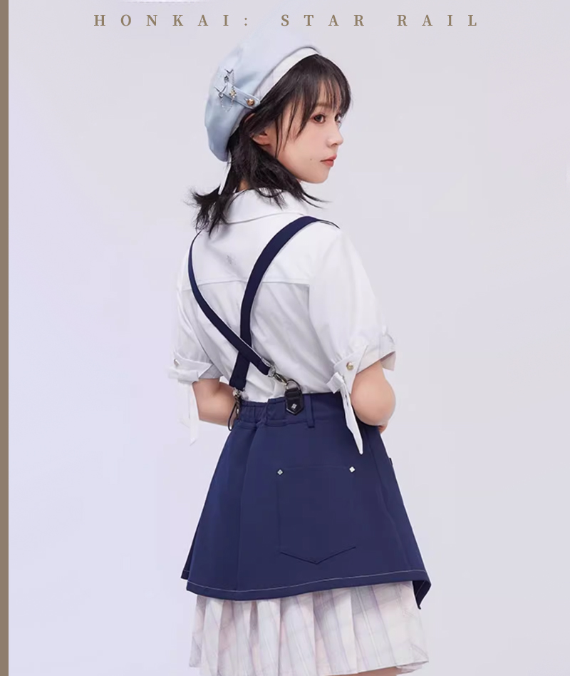 284-[Copy][Official Merch] HSR March 7th Impression Clothing Beret