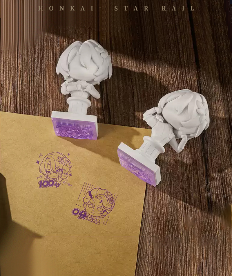 [Official Merch] HSR Dr. Ratio Mold of Idolatry Stamp Collection