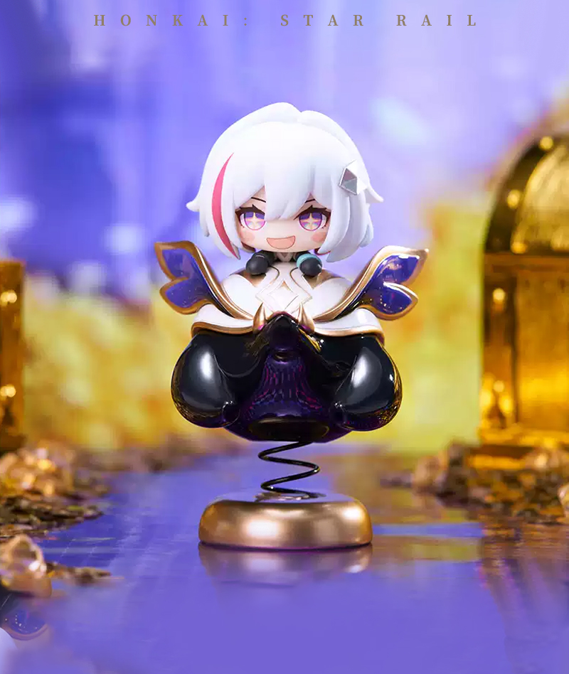 [Official Merch] HSR Topaz & Numby Happy Shake Chibi Figure