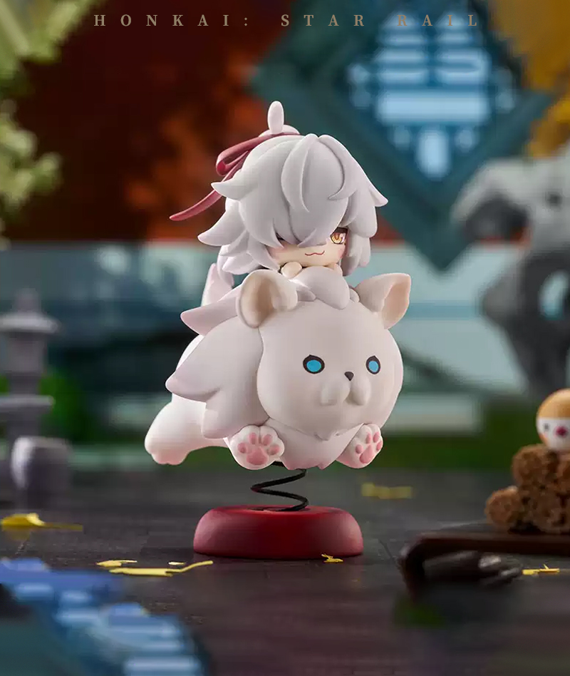 [Official Merch] HSR Jing Yuan Happy Shake Chibi Figure