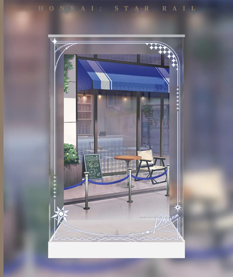[Official Merch] HSR Phainon 1/8 Scale Figure Display Box (Astral Express World Tour Ver.)