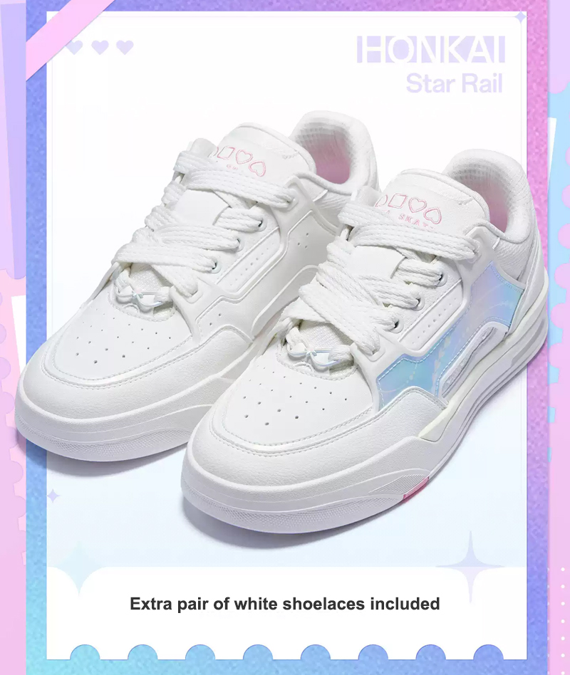 [Official Merch] ANTA × Honkai: Star Rail | Cyrene Collab Aojie Skate Sneakers