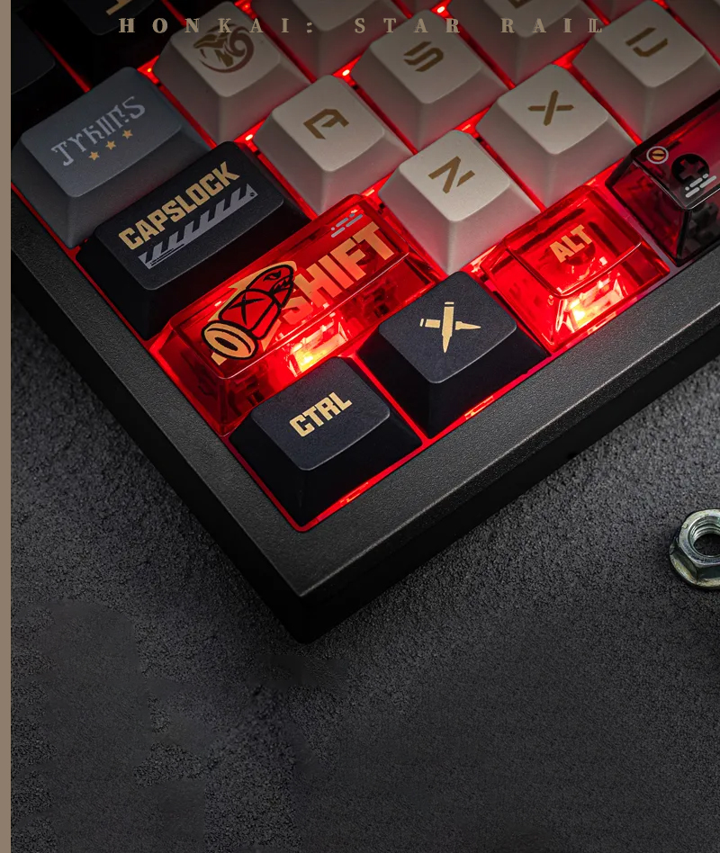 [Official Merch]  Honkai: Star Rail Boothill Mechanical Keyboard