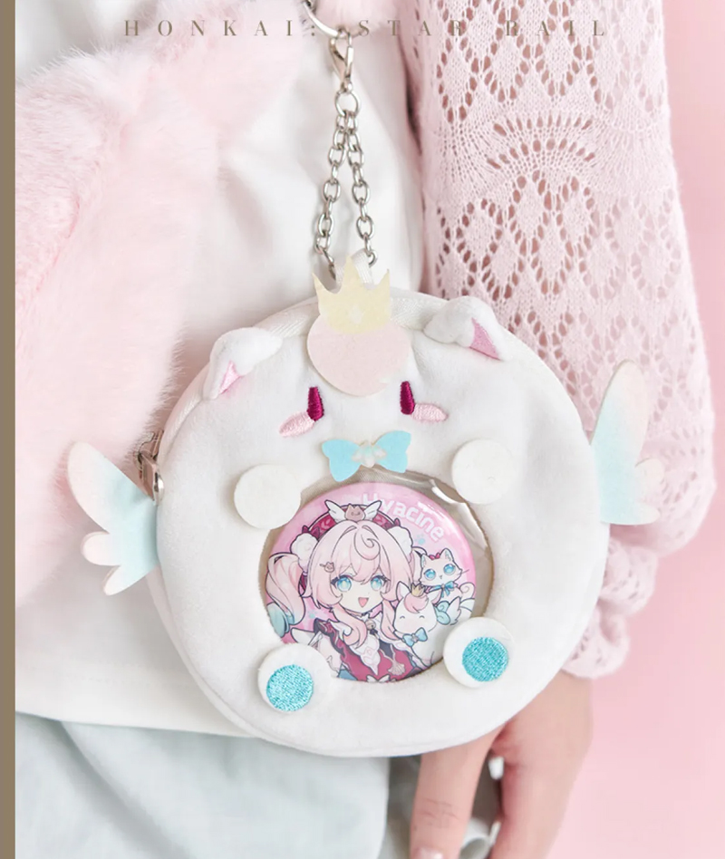 [Official Merch] Honkai Star Rail Hyacine Impression Plush Crossbody Bag