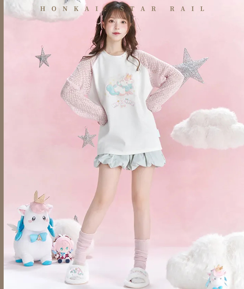 [Official Merch] Honkai Star Rail Hyacine Impression T-Shirt