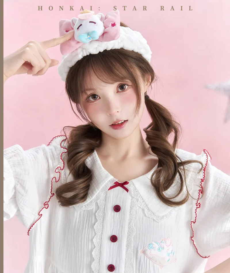 [Official Merch] Honkai Star Rail Hyacine Impression Plush Headband