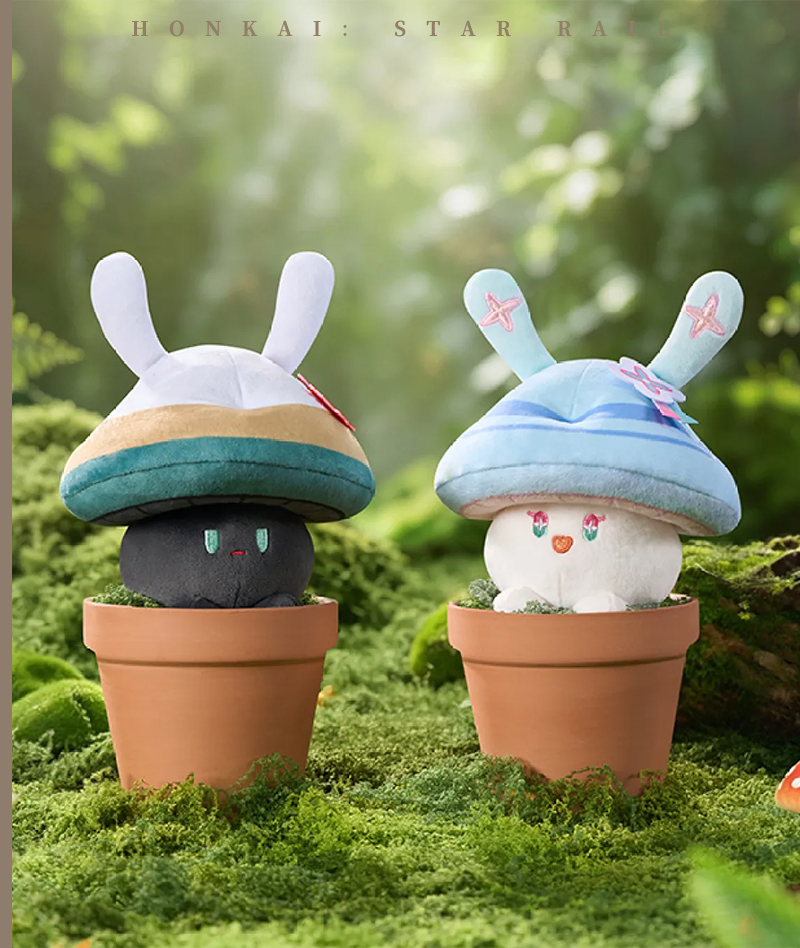 [Official Merch] Honkai: Star Rail Bunny Mushroom & Mushroom Bunny Series Plush Doll