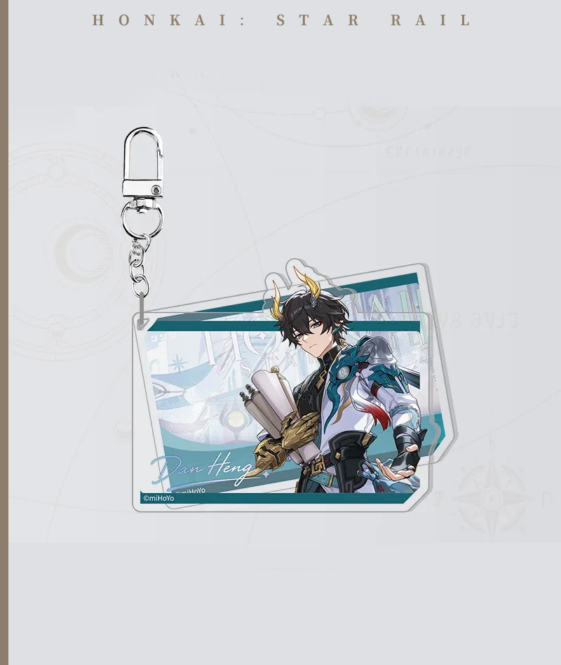 [Official Merch] Honkai: Star Rail Autumn Festival Series Acrylic Keychain