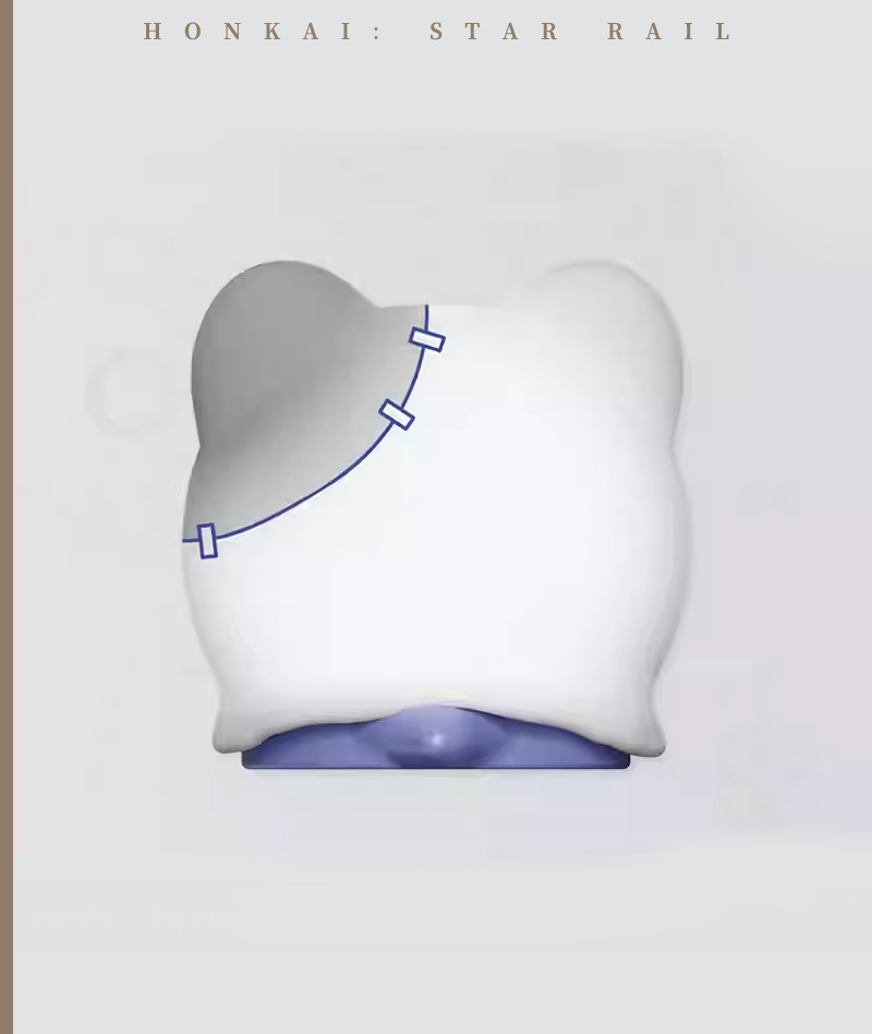 [Official Merch] HSR Wubbaboo Pat-Activated Night Light