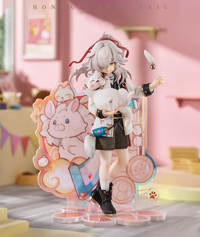 [Official Merch] Honkai: Star Rail Chibi Cat Series Jing Yuan Scale Figure