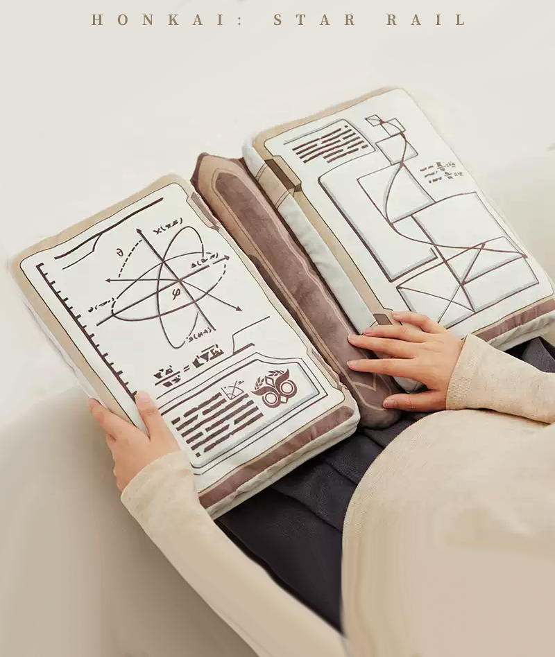 [Official Merch] HSR Dr. Ratio’s Book Throw Pillow